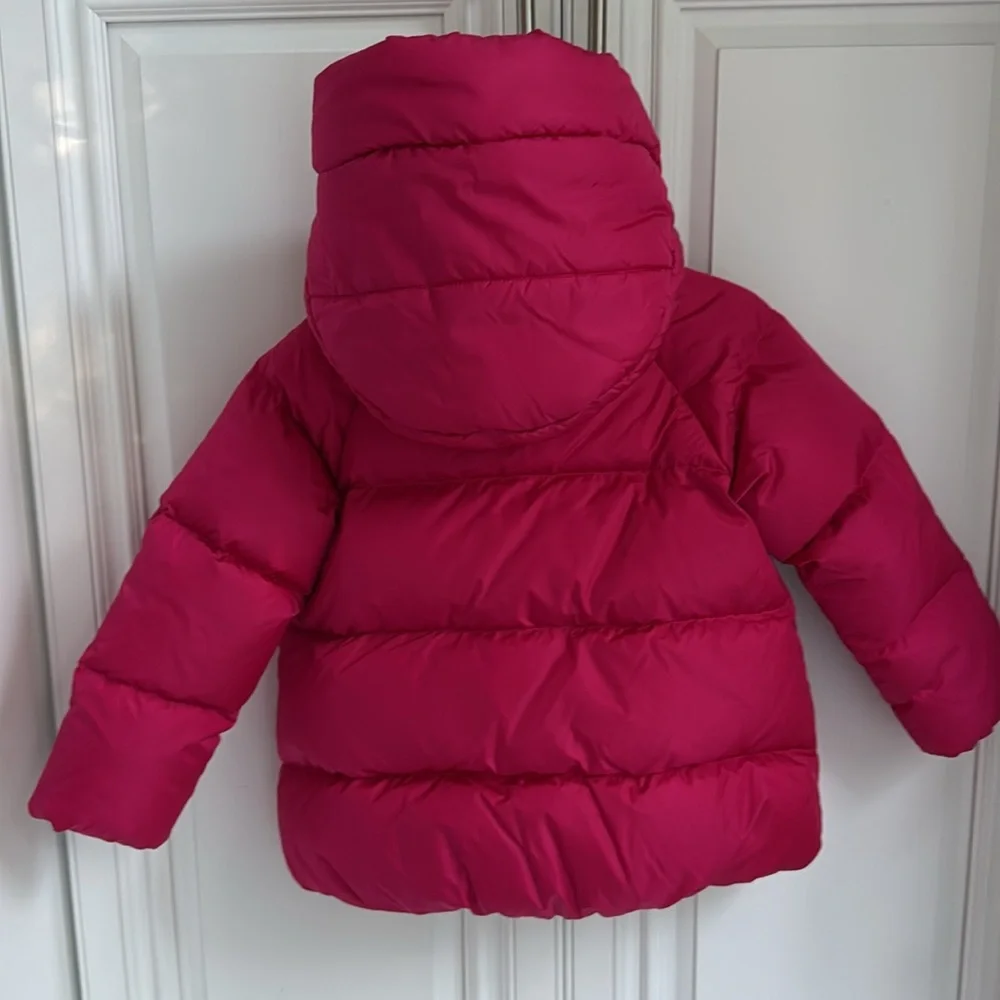 Jacadi Paris girl puffer jacket with hoodie, size 3A (96cm) - Picture 2 of 15